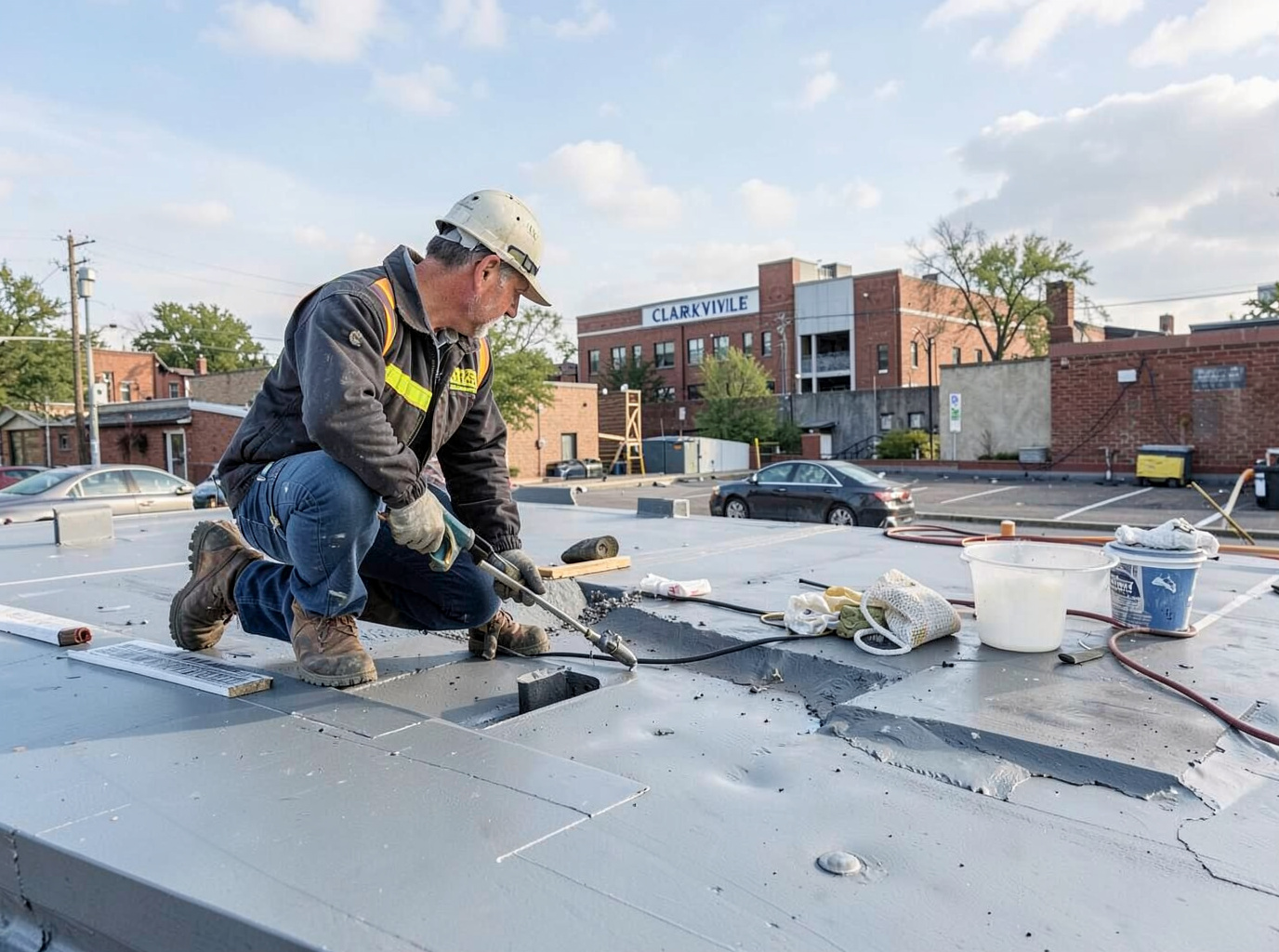 roofing contractor in East Clarksville, TN